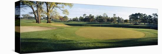 Sand Trap in a Golf Course, Westport Golf Gourse, North Myrtle Beach, South Carolina, USA-null-Stretched Canvas