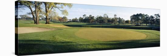 Sand Trap in a Golf Course, Westport Golf Gourse, North Myrtle Beach, South Carolina, USA-null-Stretched Canvas