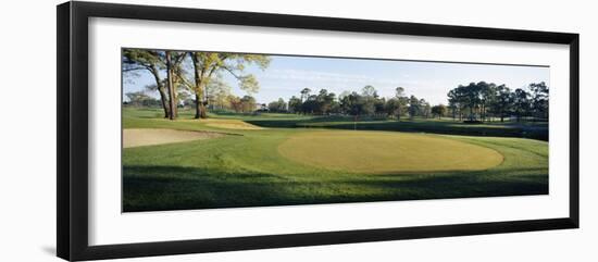 Sand Trap in a Golf Course, Westport Golf Gourse, North Myrtle Beach, South Carolina, USA-null-Framed Photographic Print