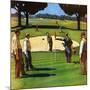 "Sand Trap," July 3, 1948-John Falter-Mounted Giclee Print