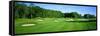 Sand Traps in a Golf Course, River Run Golf Course, Berlin, Worcester County, Maryland, USA-null-Framed Stretched Canvas