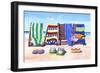 Sandals and Seats-Scott Westmoreland-Framed Art Print