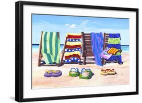 Sandals and Seats-Scott Westmoreland-Framed Art Print