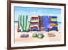 Sandals and Seats-Scott Westmoreland-Framed Art Print