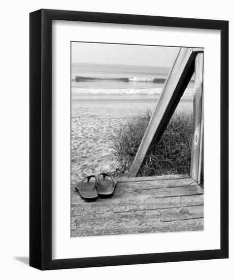 Sandals by the Sea-null-Framed Art Print