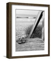 Sandals by the Sea-null-Framed Art Print