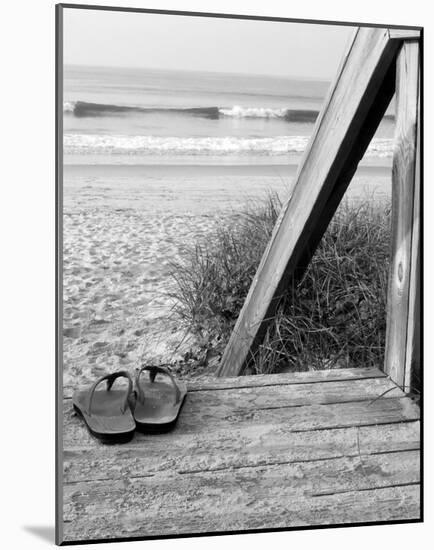 Sandals by the Sea-null-Mounted Art Print