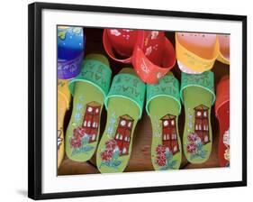 Sandals for Sale in Chinatown, Melaka, Malaysia-Peter Adams-Framed Photographic Print