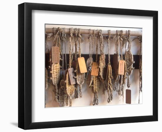 Sandals, Jojakkoji Temple, Kyoto, Japan-Rob Tilley-Framed Photographic Print