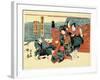 Sandanme-Utagawa Kuniyasu-Framed Giclee Print
