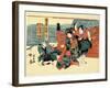 Sandanme-Utagawa Kuniyasu-Framed Giclee Print