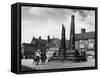 Sandbach Crosses-null-Framed Stretched Canvas