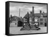 Sandbach Crosses-Fred Musto-Framed Stretched Canvas