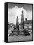 Sandbach Crosses-Fred Musto-Framed Stretched Canvas