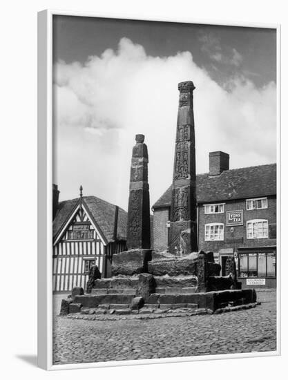 Sandbach Crosses-Fred Musto-Framed Photographic Print