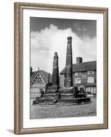 Sandbach Crosses-Fred Musto-Framed Photographic Print