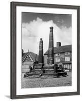 Sandbach Crosses-Fred Musto-Framed Photographic Print