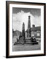 Sandbach Crosses-Fred Musto-Framed Photographic Print