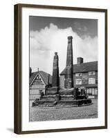 Sandbach Crosses-Fred Musto-Framed Photographic Print