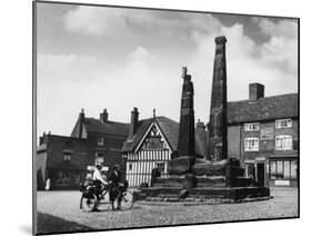 Sandbach Crosses-null-Mounted Photographic Print