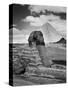 Sandbags Being Used to Protect Sphinx Against Enemy Bombs, Giza, Egypt, 1942-Bob Landry-Stretched Canvas