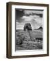 Sandbags Being Used to Protect Sphinx Against Enemy Bombs, Giza, Egypt, 1942-Bob Landry-Framed Photographic Print