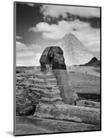 Sandbags Being Used to Protect Sphinx Against Enemy Bombs, Giza, Egypt, 1942-Bob Landry-Mounted Photographic Print