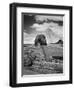 Sandbags Being Used to Protect Sphinx Against Enemy Bombs, Giza, Egypt, 1942-Bob Landry-Framed Premium Photographic Print