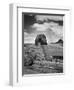 Sandbags Being Used to Protect Sphinx Against Enemy Bombs, Giza, Egypt, 1942-Bob Landry-Framed Premium Photographic Print