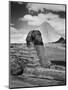 Sandbags Being Used to Protect Sphinx Against Enemy Bombs, Giza, Egypt, 1942-Bob Landry-Mounted Premium Photographic Print