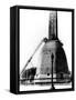 Sandbags Protecting the Base of the Egyptian Obelisk, German-Occupied Paris, 1940-null-Framed Stretched Canvas