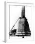 Sandbags Protecting the Base of the Egyptian Obelisk, German-Occupied Paris, 1940-null-Framed Photographic Print