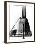 Sandbags Protecting the Base of the Egyptian Obelisk, German-Occupied Paris, 1940-null-Framed Photographic Print