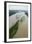 Sandbank in Napo River, Amazon Rainforest, Ecuador-Pete Oxford-Framed Photographic Print