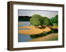 Sandbanks on the Loire-Félix Vallotton-Framed Giclee Print