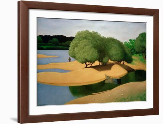 Sandbanks on the Loire-Félix Vallotton-Framed Giclee Print