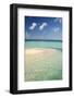 Sandbar, Goff Caye, Belize-Cindy Miller Hopkins-Framed Photographic Print