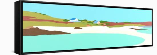 Sandbar Gugh, Isles of Scilly-Tom Holland-Framed Stretched Canvas