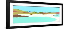 Sandbar Gugh, Isles of Scilly-Tom Holland-Framed Premium Giclee Print