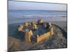 Sandcastle at Beach-David Barnes-Mounted Photographic Print