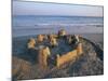 Sandcastle at Beach-David Barnes-Mounted Photographic Print