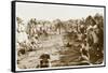 Sandcastle Competition - Brisbane , Australia-null-Framed Stretched Canvas