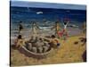 Sandcastle, France, 1999-Andrew Macara-Stretched Canvas