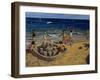 Sandcastle, France, 1999-Andrew Macara-Framed Giclee Print