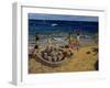 Sandcastle, France, 1999-Andrew Macara-Framed Giclee Print