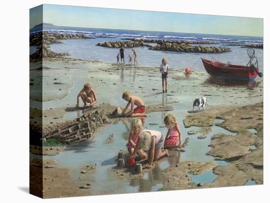 Sandcastles-Richard Harpum-Stretched Canvas