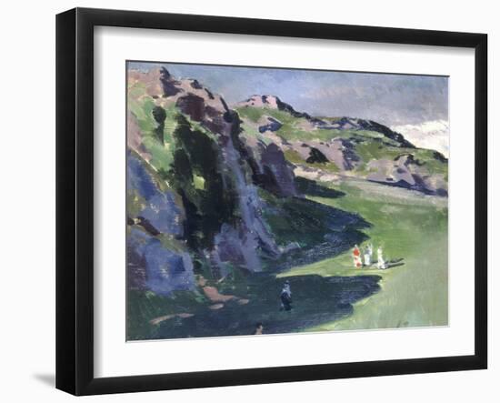 Sandeels Bay, Iona-Francis Campbell Boileau Cadell-Framed Giclee Print