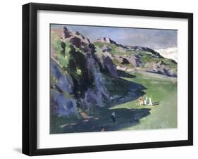 Sandeels Bay, Iona-Francis Campbell Boileau Cadell-Framed Giclee Print