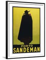 Sandeman Port, The Famous Silhouette-Georges Massiot-Framed Premium Giclee Print