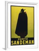 Sandeman Port, The Famous Silhouette-Georges Massiot-Framed Premium Giclee Print